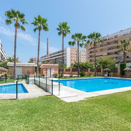 Charming Apartment On The Beach - Pool And Parking Málaga Exterior foto